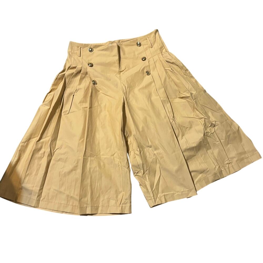 NEW WITH TAGS | Anthropologie Maeve Pleated Utility Trousers | Size 14 T